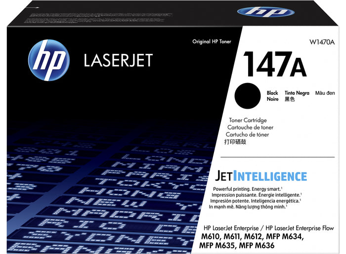 HP 147A Black Original Toner - W1470A