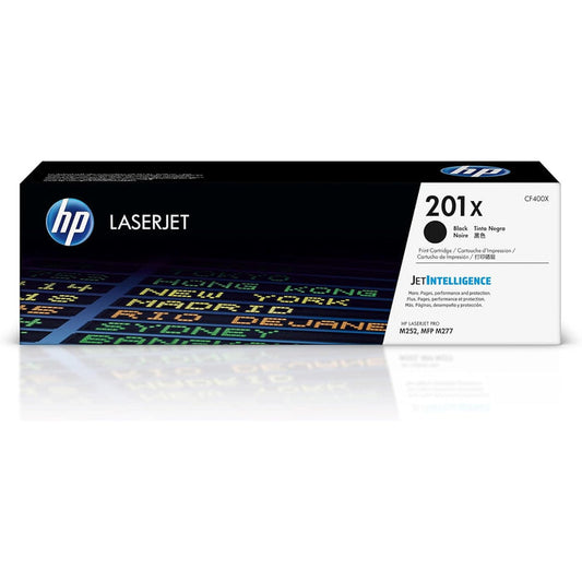 HP 201X 2-Pack High Yield Black Toner cartridge - CF400XD
