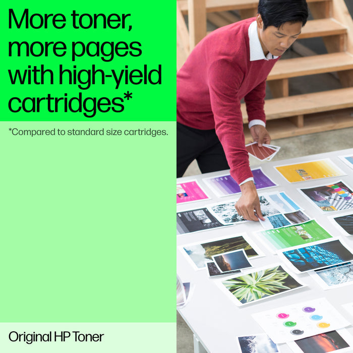 HP 207X High Yield Cyan Original LaserJet Toner Cartridge - W2211X