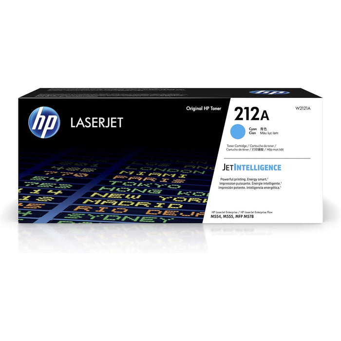HP 212A Cyan Original Toner Cartridge - W2121A