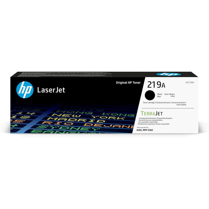 HP 219A Black Original Laserjet Toner Cartridge Page Yield 1300 - W2190A