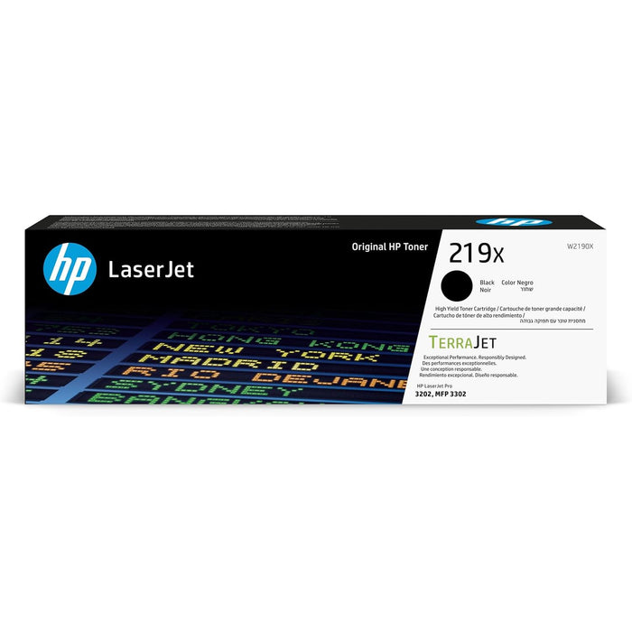 HP 219X High Yield Original Black Toner cartridge - W2190X