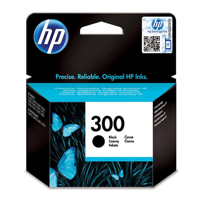 HP 300 Black Original Ink Cartridge - CC640EE