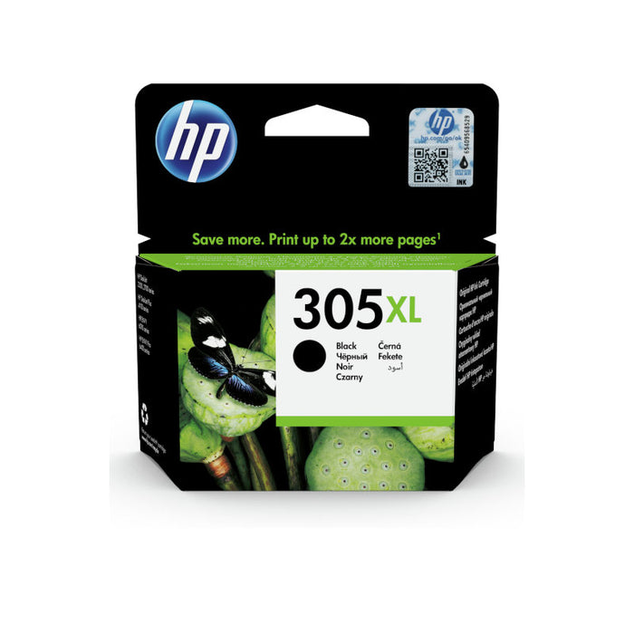HP 305XL High Yield Black Original Ink - 3YM62AE