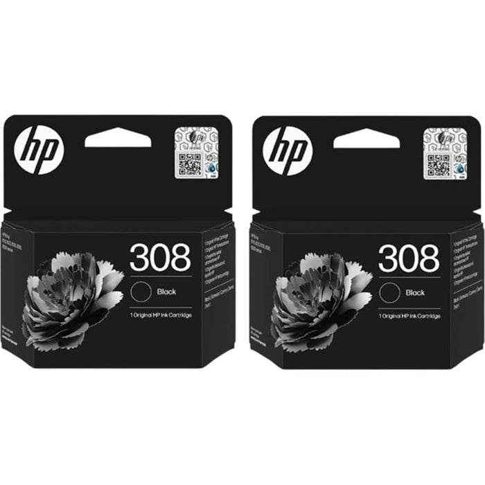 HP 308 Standard Black - 2 inks