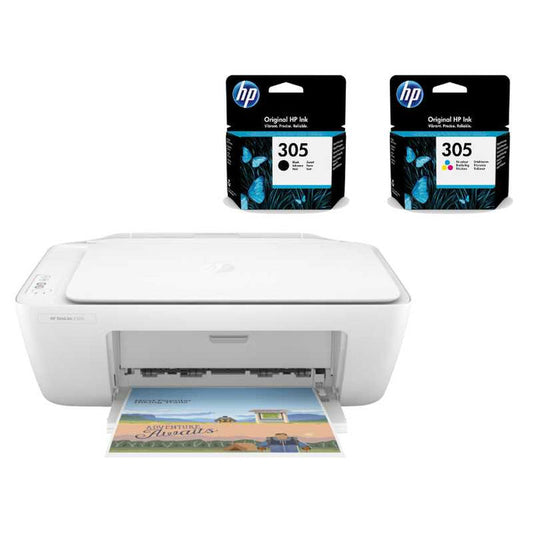 HP DeskJet 2320 3-in-1 Printer & Original Ink Bundle - 7WN42B