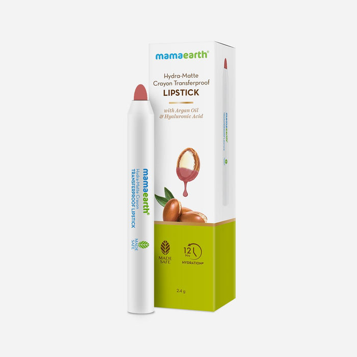 Hydra-Matte Crayon Transferproof Lipstick - 2.4 g - Macaroon Pink