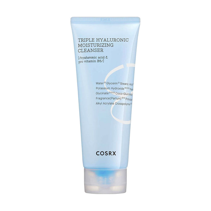 COSRX Hydrium Triple Hyaluronic Moisturizing Cleanser Nudie Glow Australia