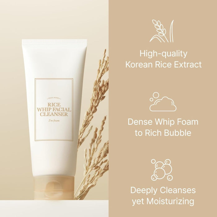 I’m from Rice Whip Facial Cleanser 150ml / 5.07fl. oz.