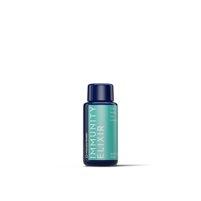 Mānuka Health-Immunity Elixir Shots With Propolis, Mgo 600+ Mānuka Honey & Essential Vitamins-Wellness-BOTTLE_MHNZ_Pro_Vital_Ultra_Immunity_GEN-The Detox Market |