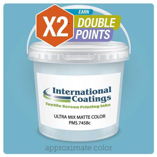 *International Coatings PMS 7458C Ultra Mix Matte Plastisol Ink (Gallon)