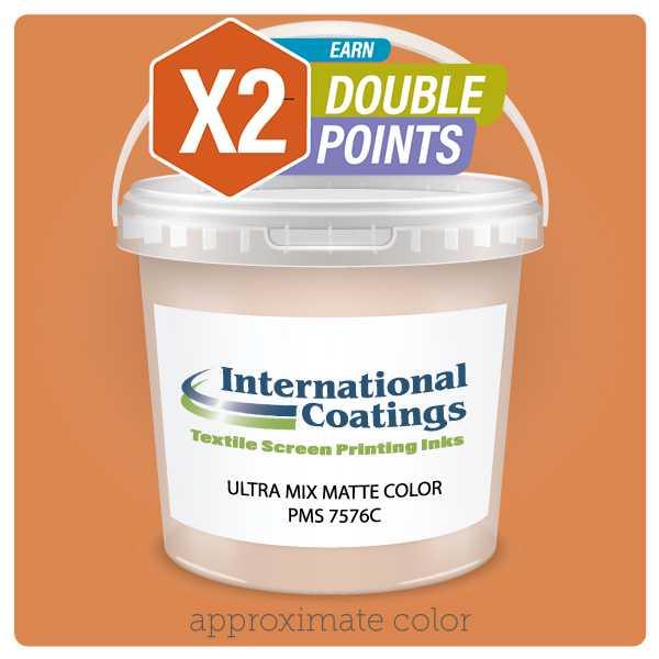 *International Coatings PMS 7576C Ultra Mix Matte Plastisol Ink (Gallon)