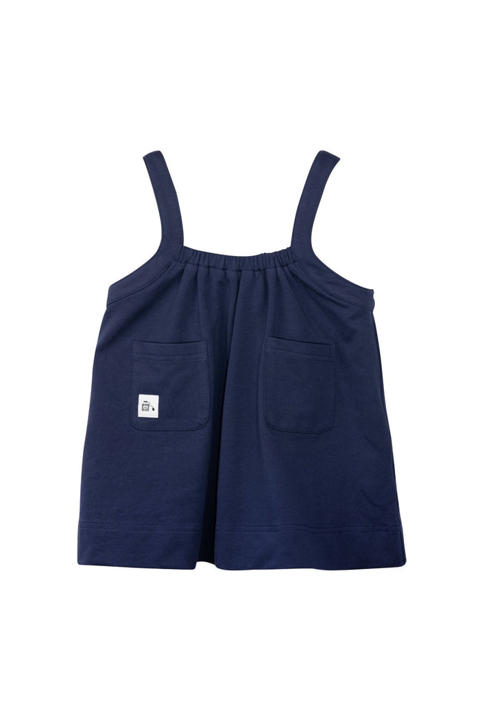 Jumper with Label Navy