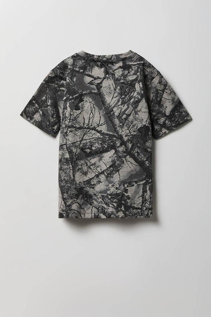 Kids Camo Print T-Shirt