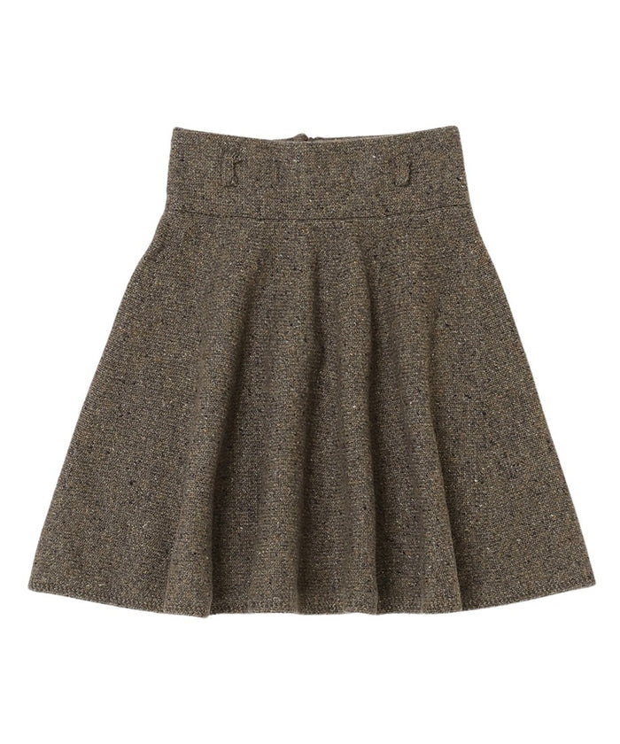 KNIT flared skirt_3