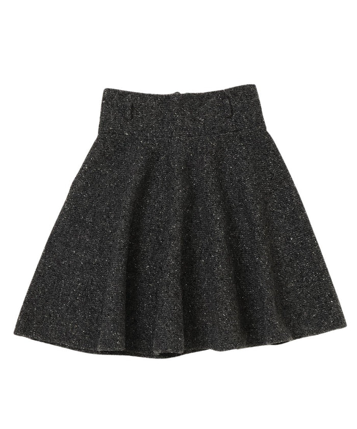 KNIT flared skirt_4