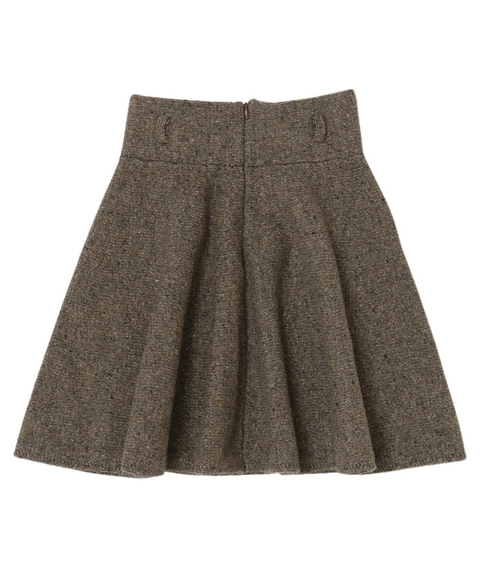 KNIT flared skirt_6