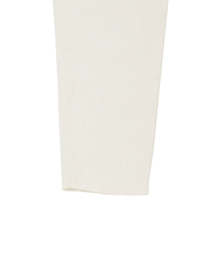 KNIT rib pants_7