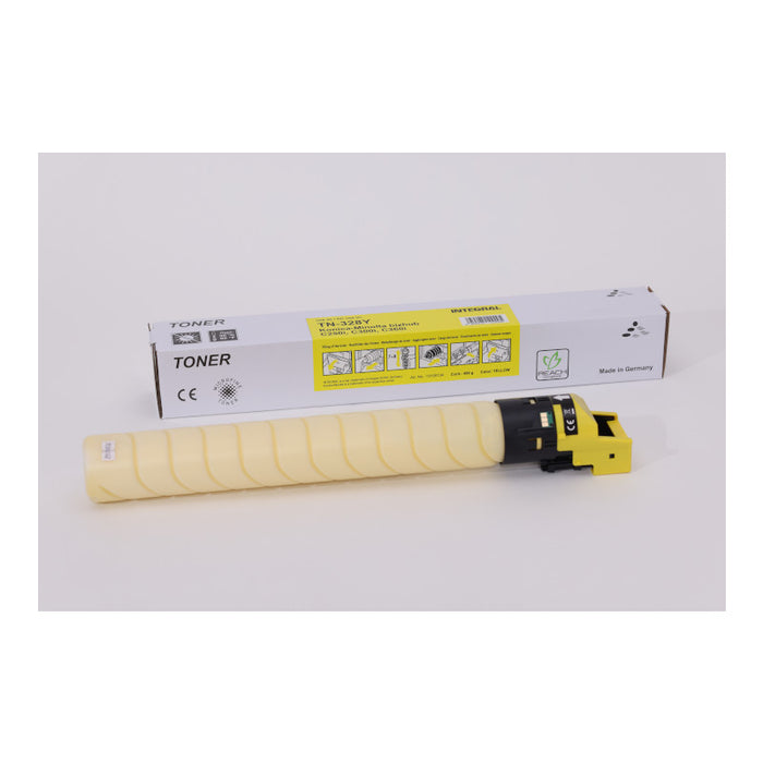 Konica Minolta TN-328 Yellow Compatible Toner - TN328Y