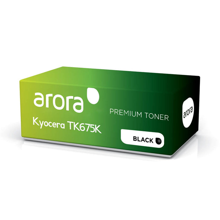 Kyocera Mita TK-675 Black Compatible Toner - TK675