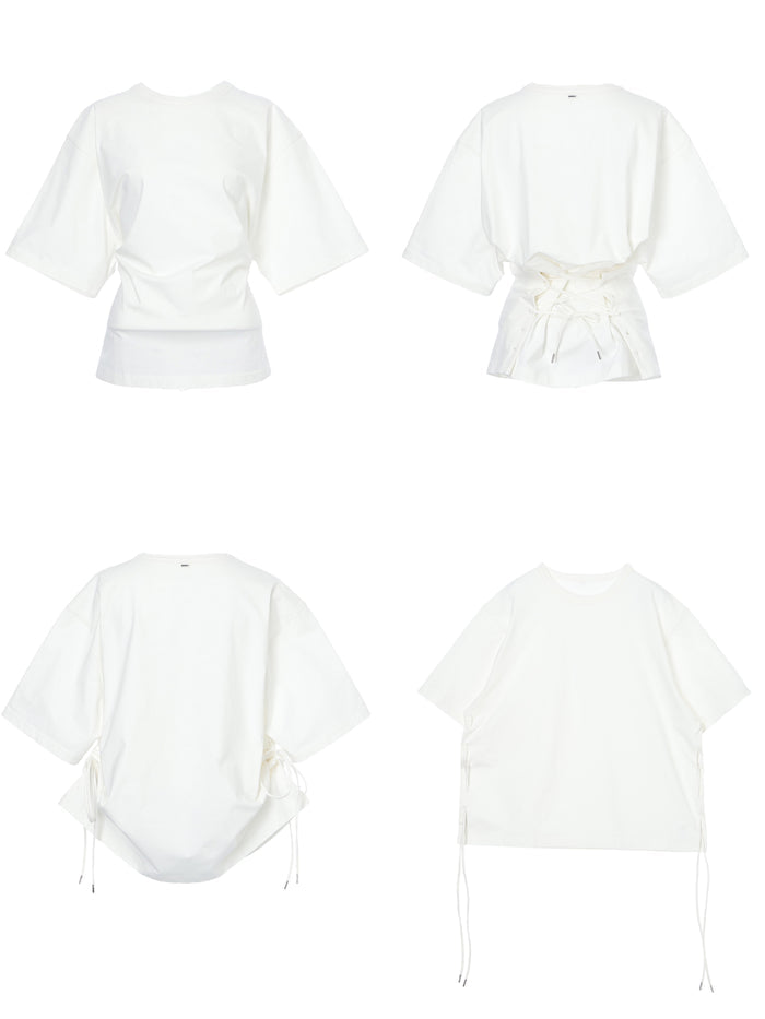 lace up t-shirt