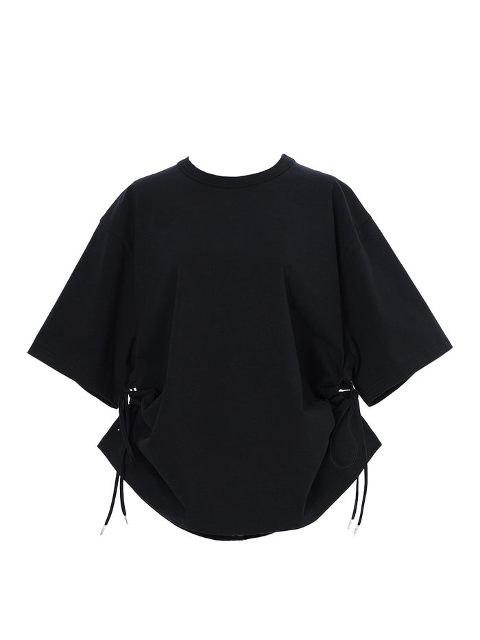 lace up t-shirt