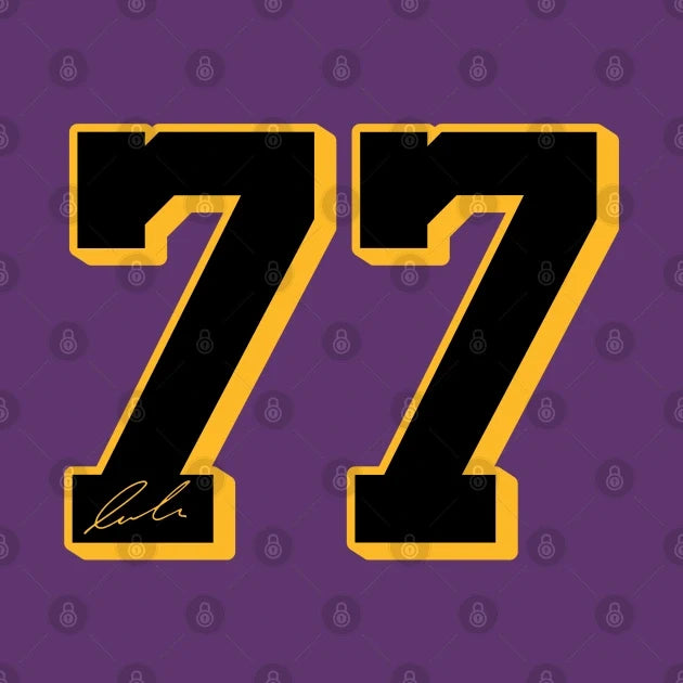 Lakers Luka Doncic 77 T-Shirt