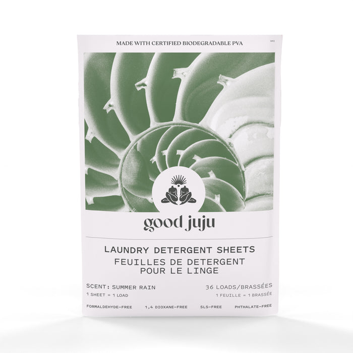Good Juju-Good Juju Laundry Detergent Strips-Home-Summer_Rain_FRONT-The Detox Market | Summer Rain