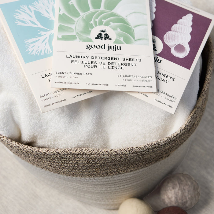 Good Juju-Good Juju Laundry Detergent Strips-Home-Laundry3packinbasket-The Detox Market |