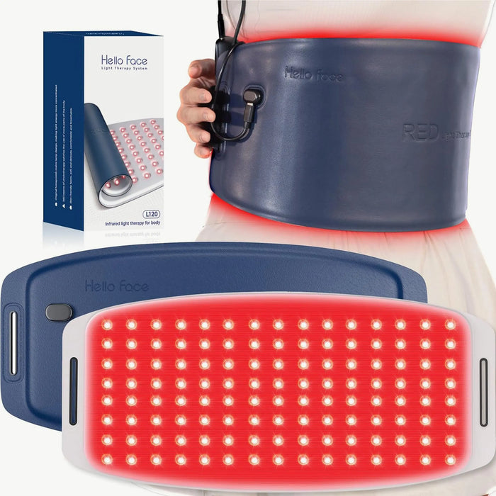 LED Light Therapy Belt Hello Face