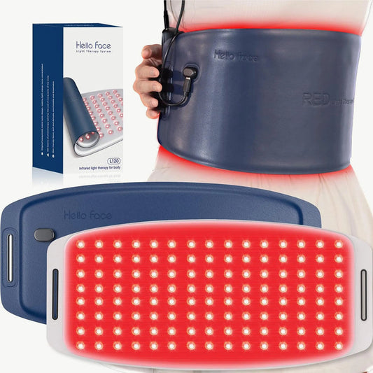 LED Light Therapy Belt Hello Face