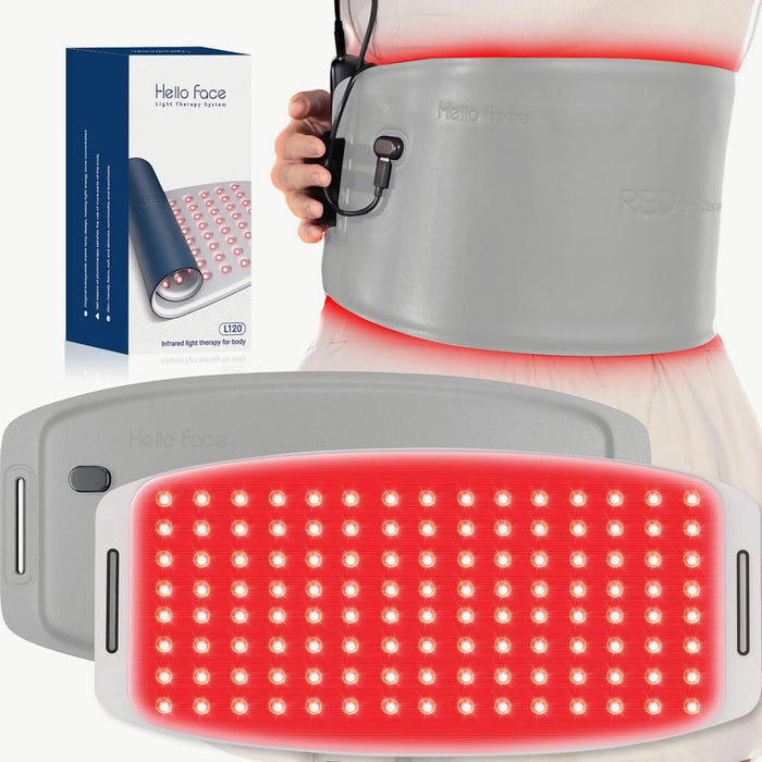LED Light Therapy Belt Hello Face