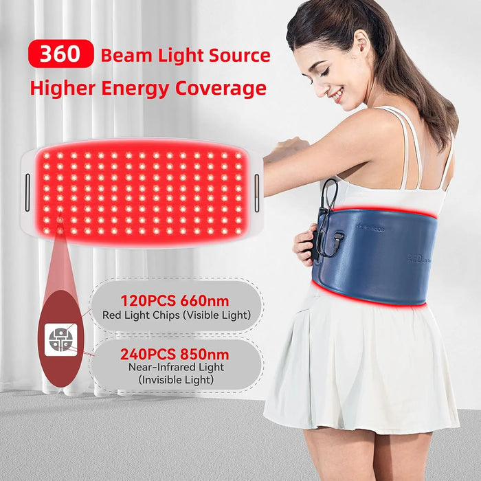LED Light Therapy Belt Hello Face