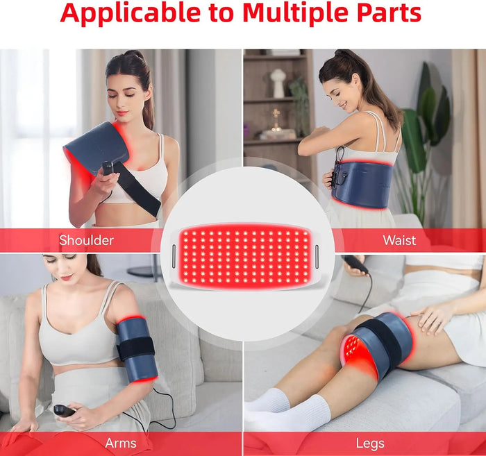 LED Light Therapy Belt Hello Face