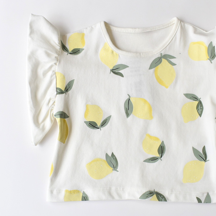 Lemonade Twist Girls Casual Set