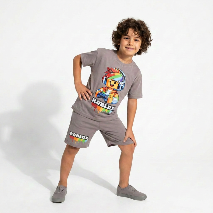 Level Up Boys Short Set