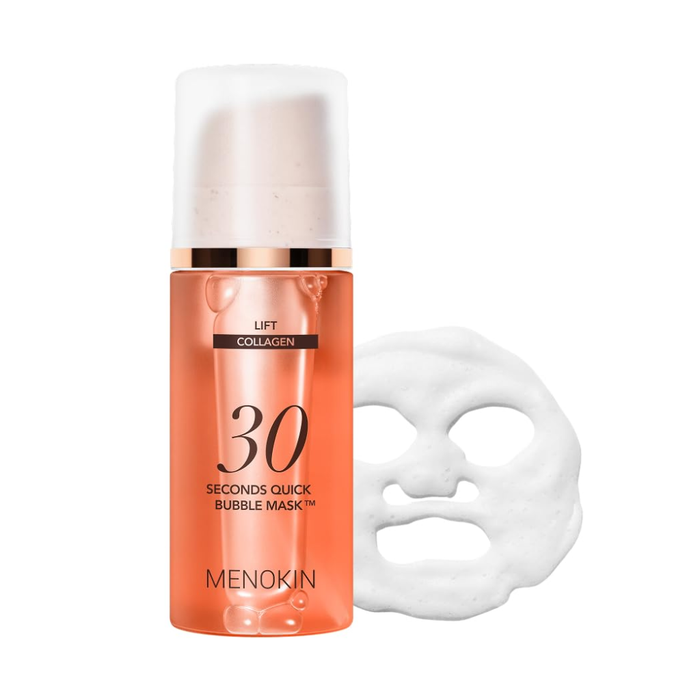 Menokin Lift 30 Seconds Quick Bubble Mask Nudie Glow Australia