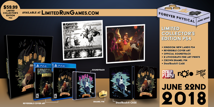 Limited Run #153: Kingdom New Lands Collector's Edition (PS4)