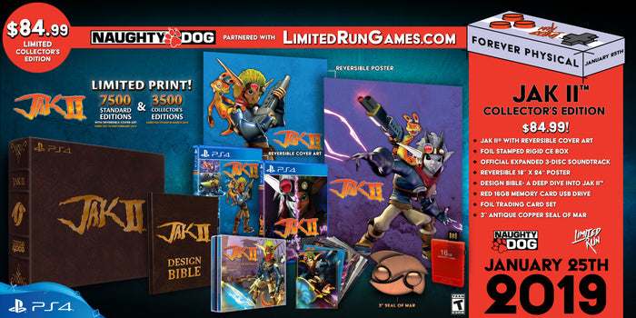 Limited Run #212: Jak II Collector's Edition (PS4)