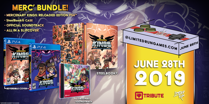 Limited Run #274: Mercenary Kings SteelBook Edition (PS4)