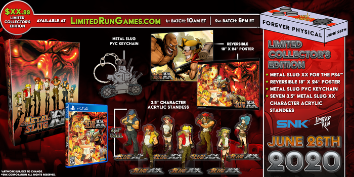 Limited Run #352: Metal Slug XX Collector's Edition (PS4)