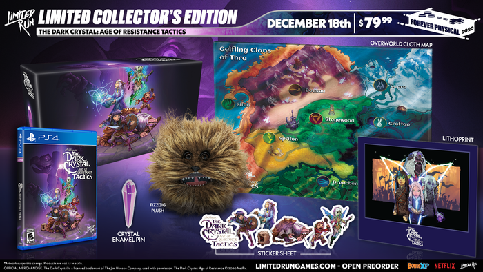 Limited Run #376: The Dark Crystal: Age of Resistance Tactics Collector's Edition (PS4)