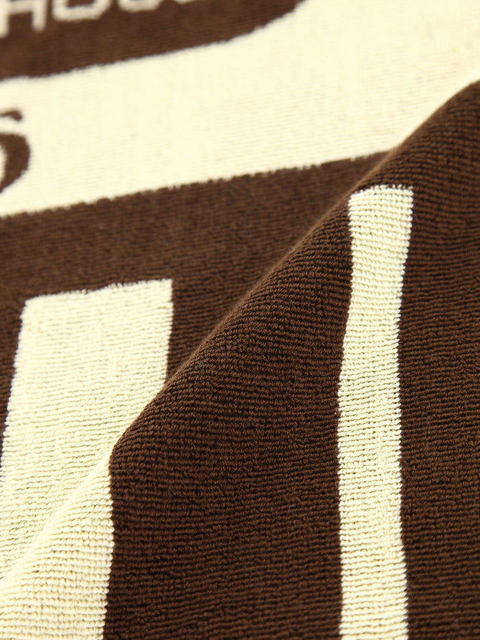 logo beach towel