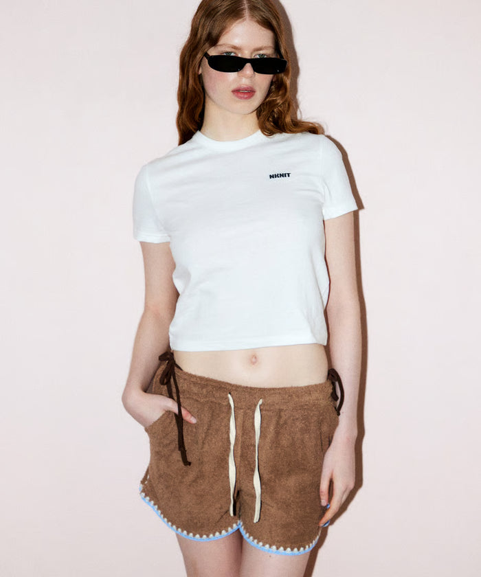 logo embroidery T-shirt