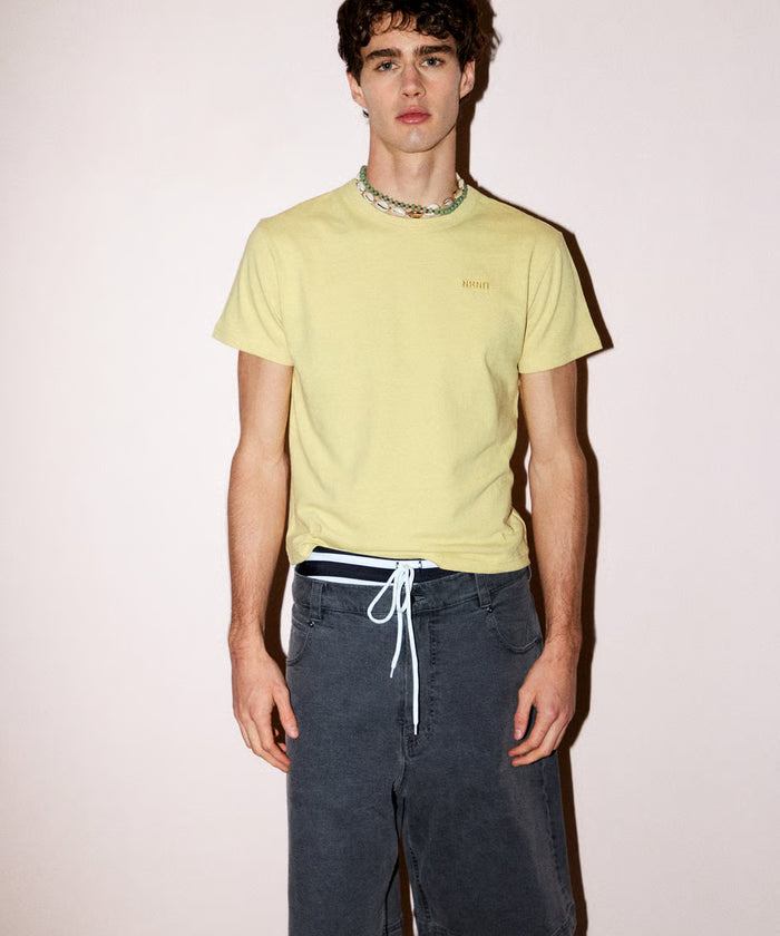 logo embroidery T-shirt