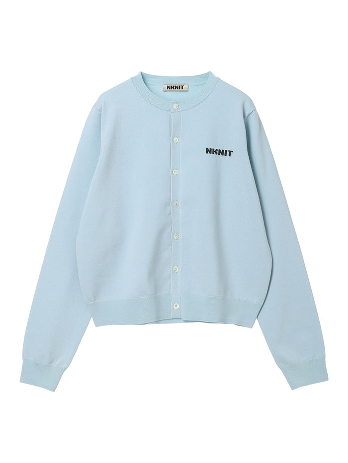 logo KNIT cardigan