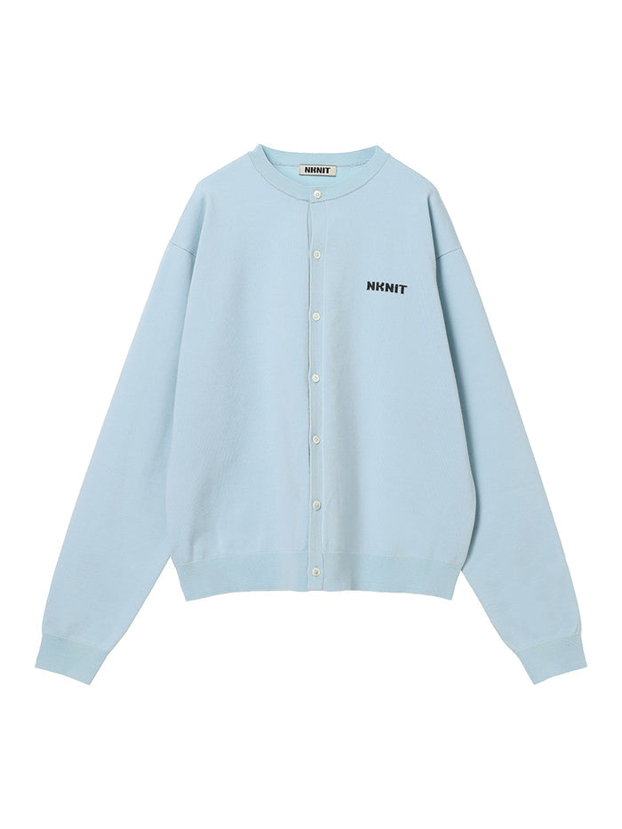 logo KNIT cardigan