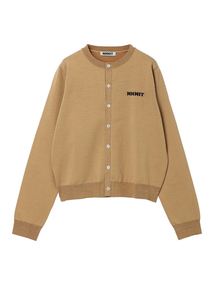 logo KNIT cardigan