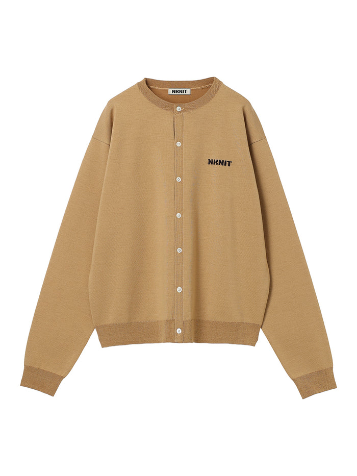 logo KNIT cardigan
