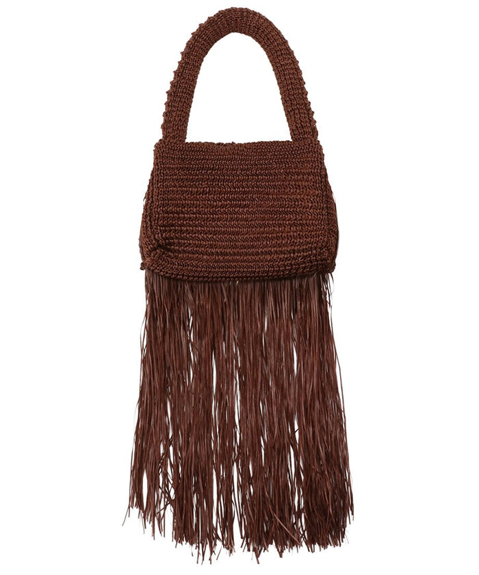 long fringe KNIT bag_5